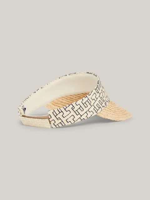 Tommy Hilfiger TH Monogram Ψάθινο Visor AW0AW16041