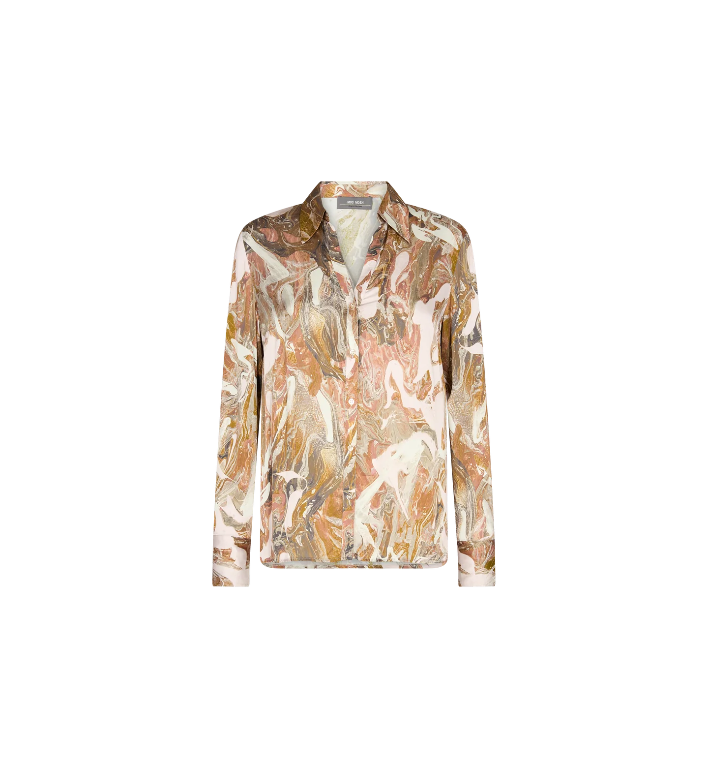 Mos Mosh Letana Marble LS Shirt 156030