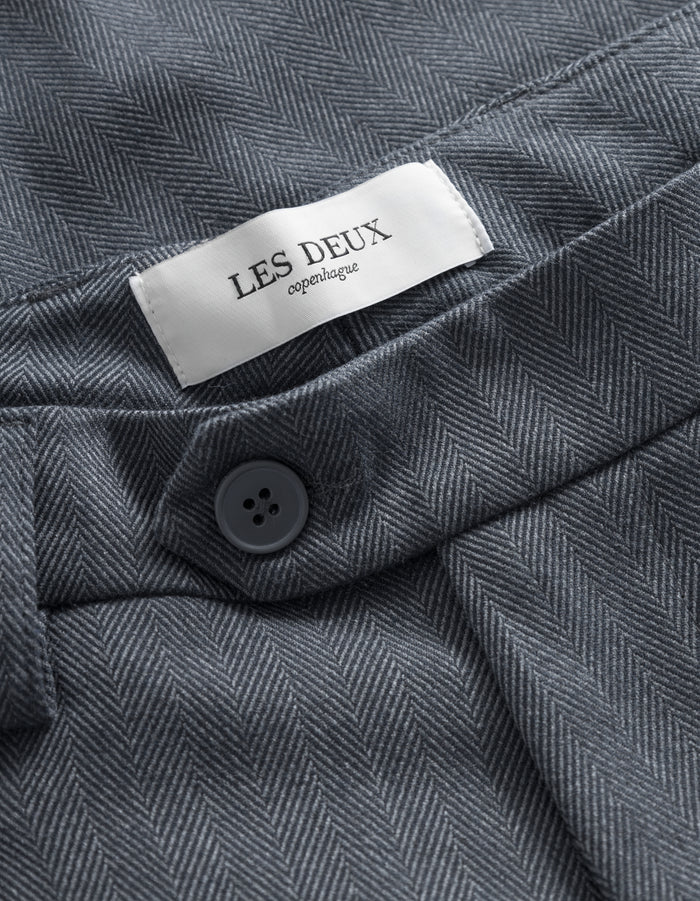 Les Deux Como Herringbone Suit Παντελόνι LDM501083-310360