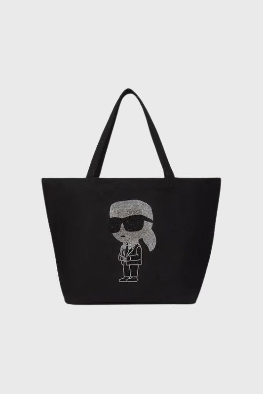 Karl Lagerfeld Ikon Rhinestone Shopper Bag A3W50016