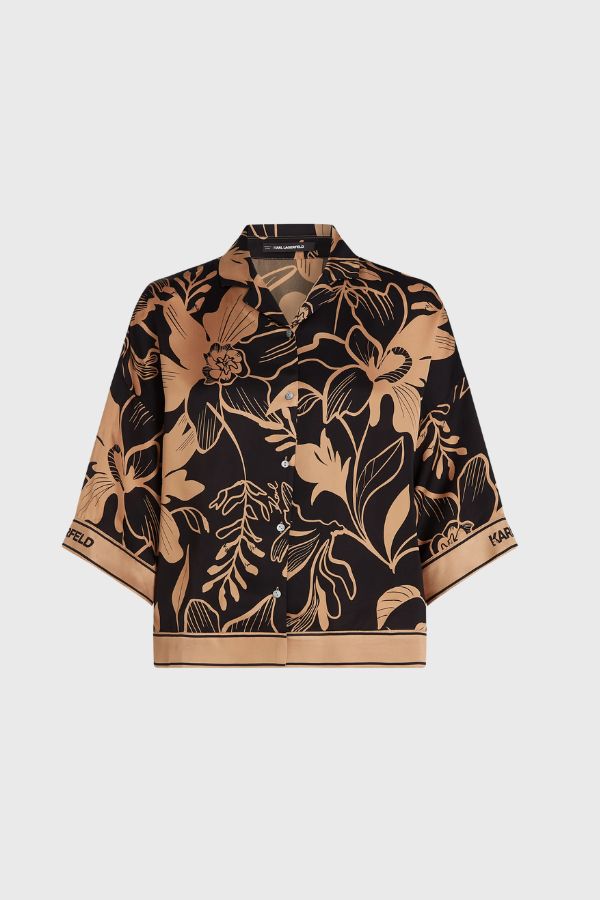 Karl Lagerfeld Printed Πουκάμισο A2W11037