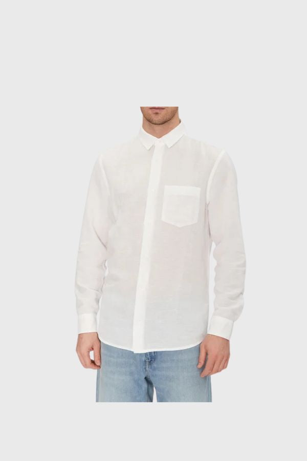 Calvin Klein Λινό Πουκάμισο K10K114488
