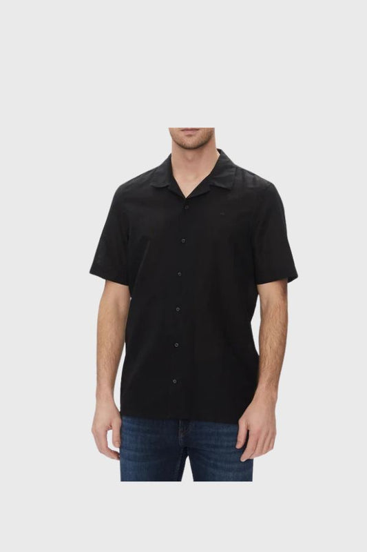 Calvin Klein Linen Cotton Cuban Πουκάμισο K10K114197