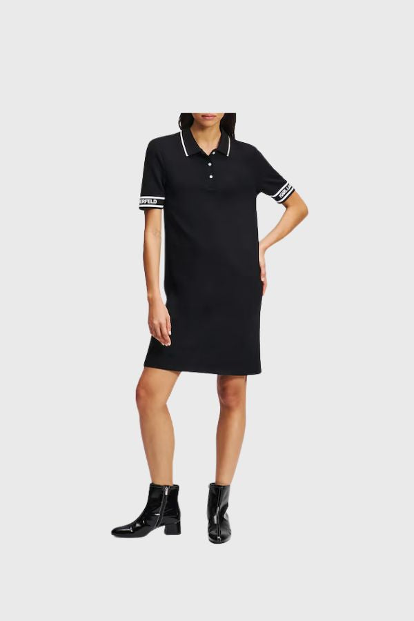 Karl Lagerfeld Polo T-Shirt Dress A3W13003