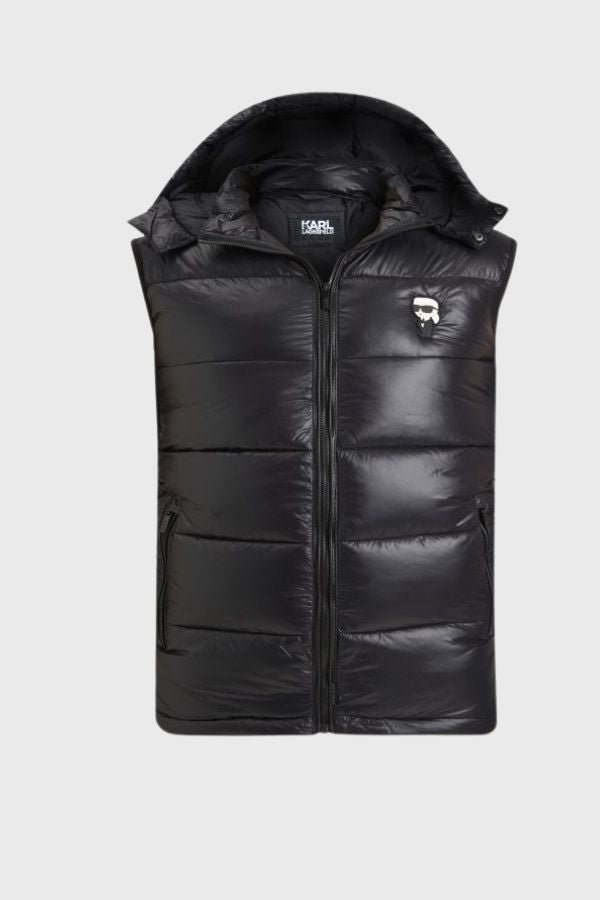 Karl Lagerfeld Sleeveless Hooded Jacket Regular Fit 505023544590
