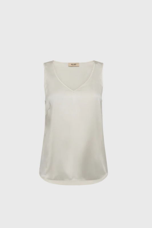 Mos Mosh Astrid V-Neck Silk Tank Top 153590