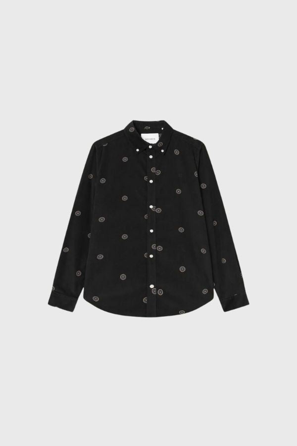 Lea Deux Kristian AOP Corduroy Shirt LDM410190