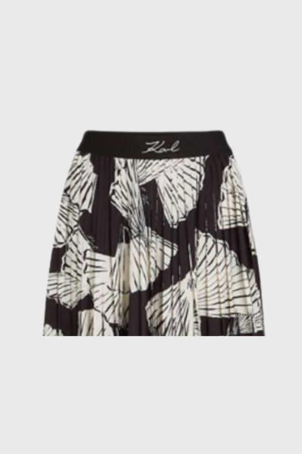 Karl Lagerfeld Commercial Pleated Skirt B1W12008