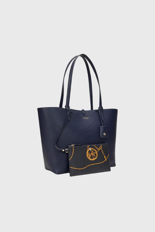 Ralph Lauren Faux-Leather Large Reversible Tote Bag 431795329066