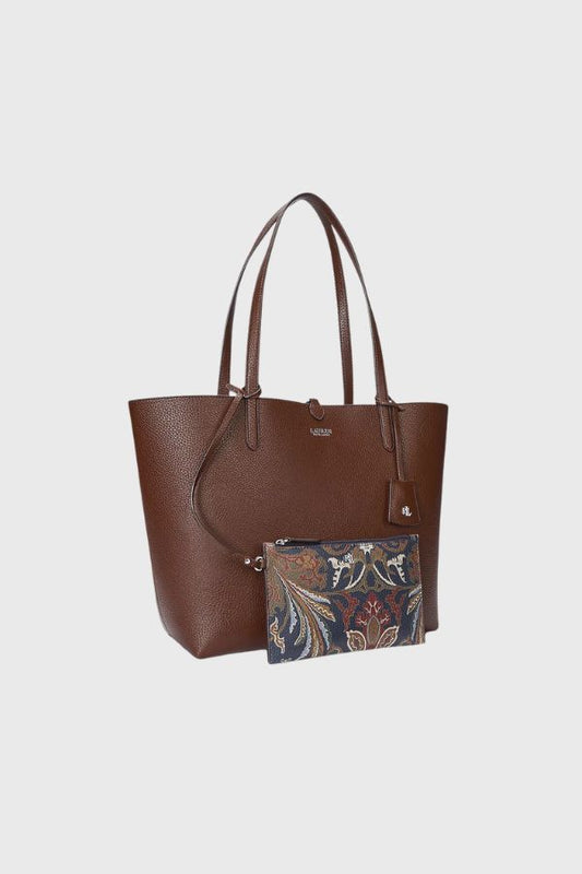 Ralph Lauren Faux-Leather Large Reversible Tote Bag 431795329