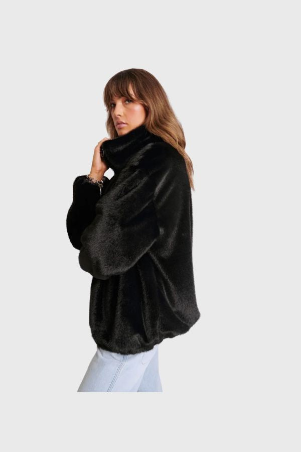 One Teaspoon Sauvage Faux Fur Jacket 84K26471