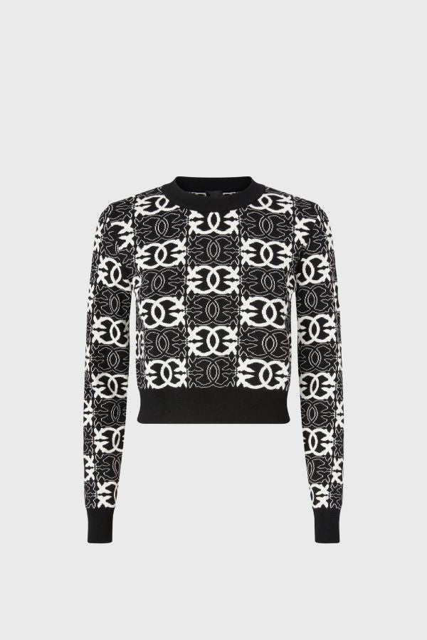 Pinko Gypsies Cropped Μπλούζα 106041 A2YD