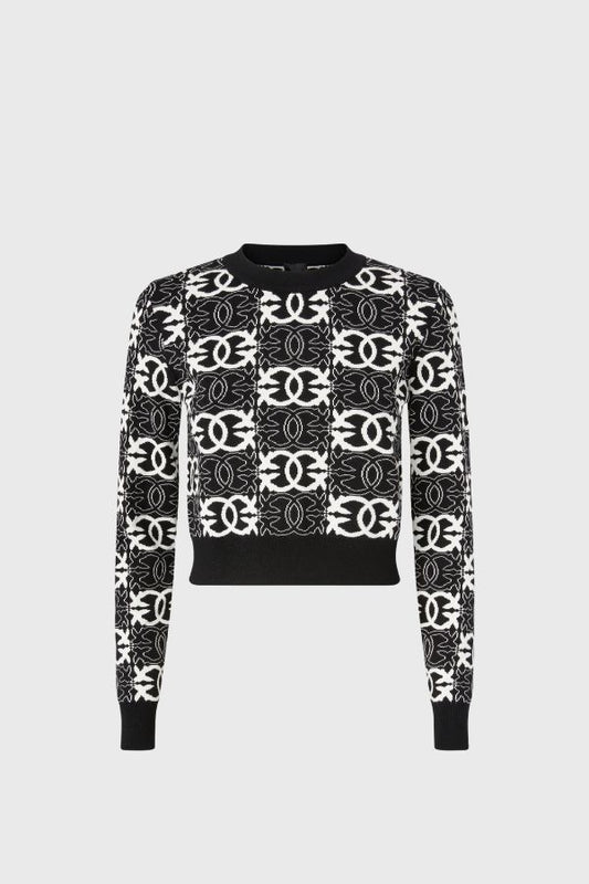 Pinko Gypsies Cropped Μπλούζα 106041 A2YD