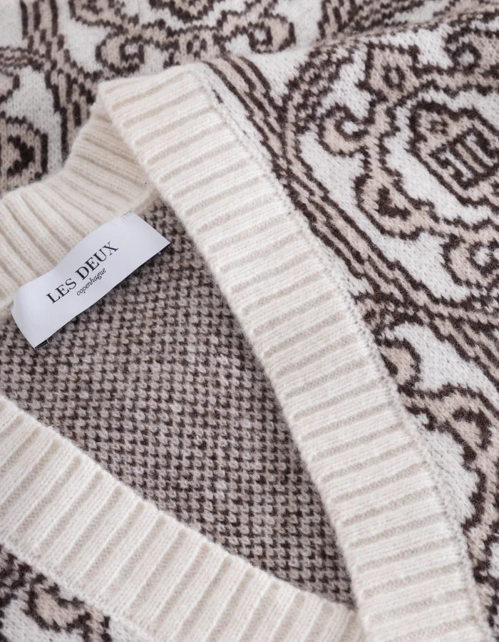 Les Deux Fillip Jacquard Cardigan LDM310097-215856