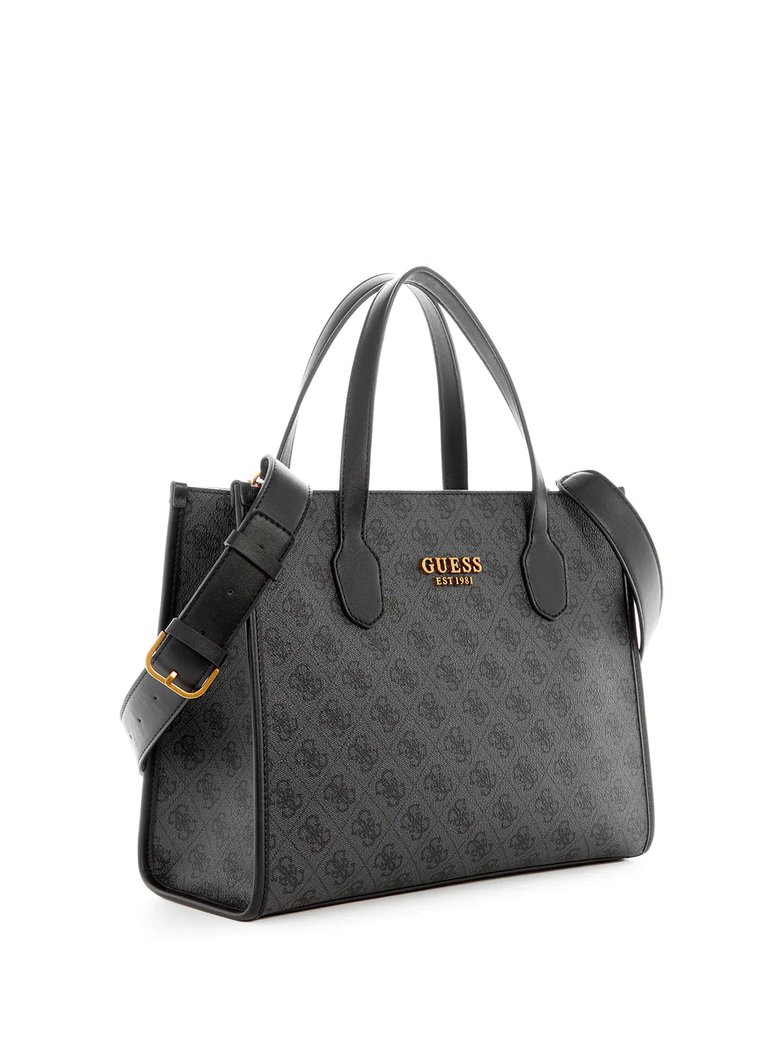 Guess Coal Logo Silvana Small Tote Bag SB866522