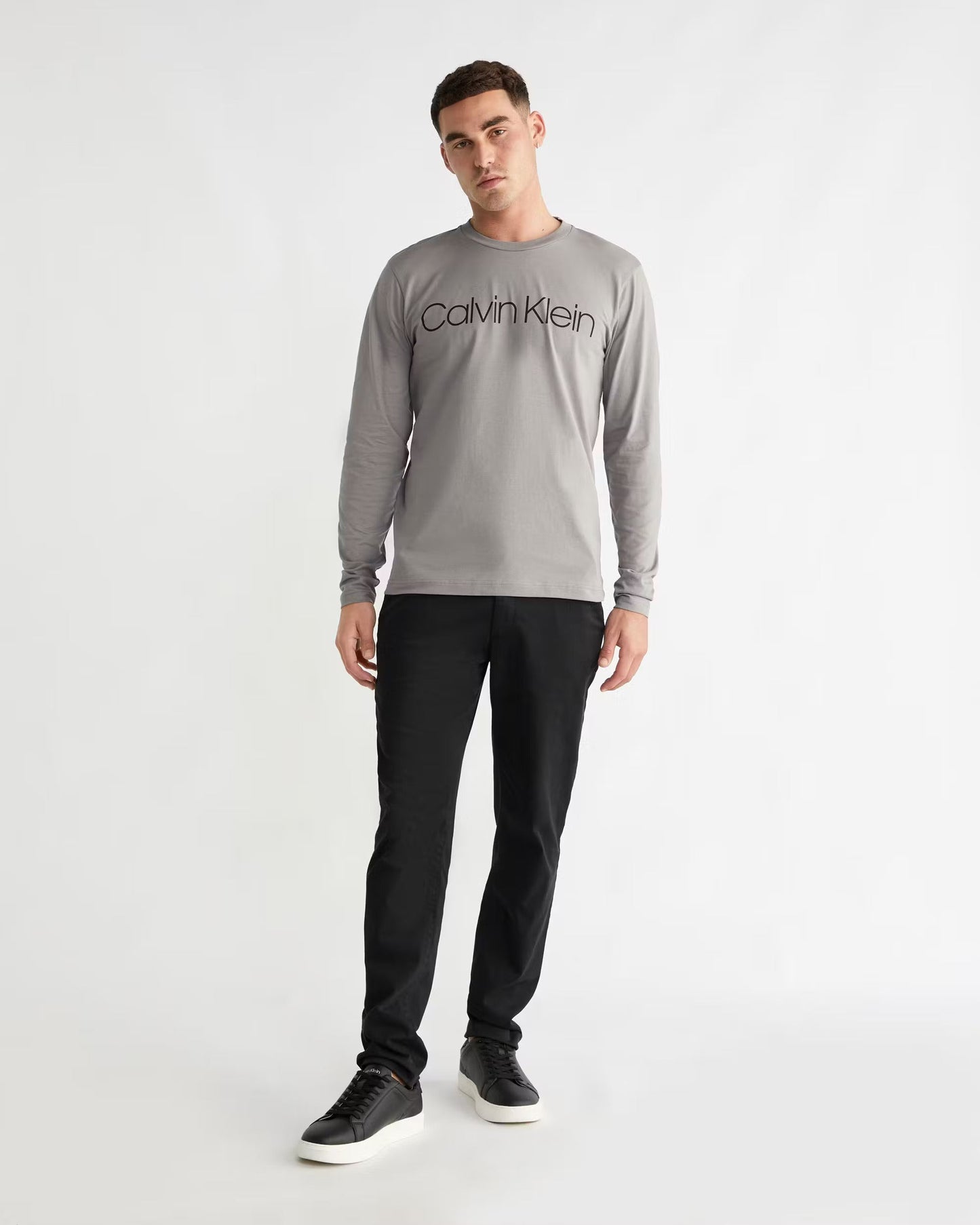 Calvin Klein Sateen Stretch Slim Παντελόνι K10K109914
