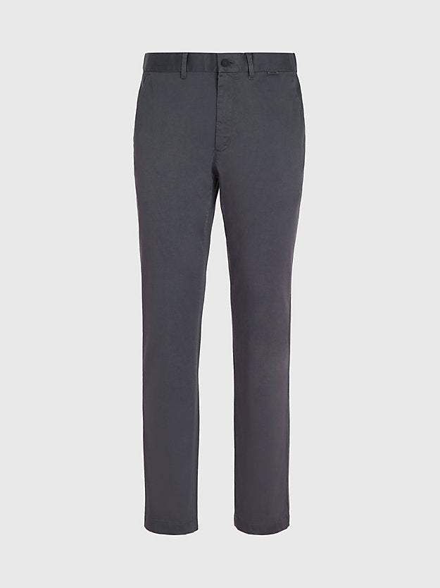Calvin Klein Satin Stretch Slim Παντελόνι K10K110963