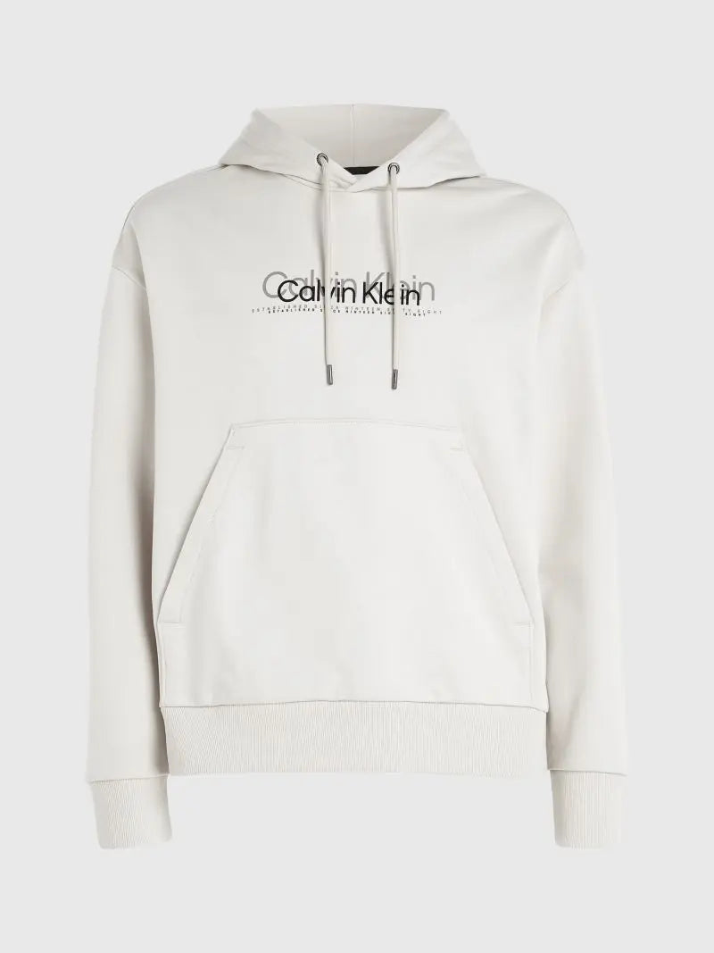 Calvin Klein Double Flock Logo Φούτερ K10K111815