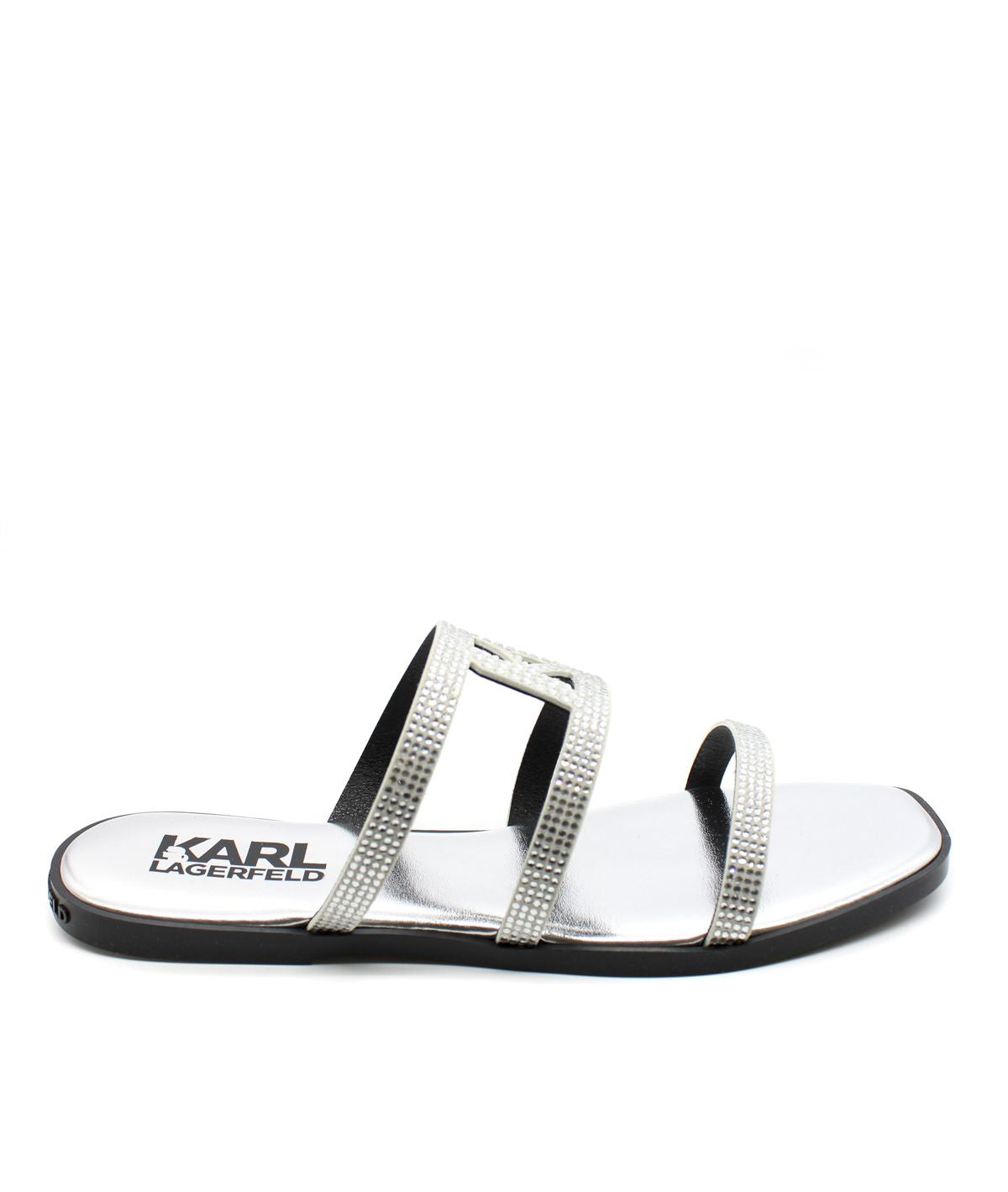 Karl Lagerfeld Γυναικεία Παπούτσια KL Rhinestone Slide KL87405