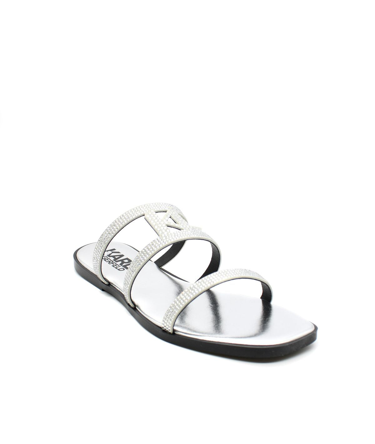 Karl Lagerfeld Γυναικεία Παπούτσια KL Rhinestone Slide KL87405