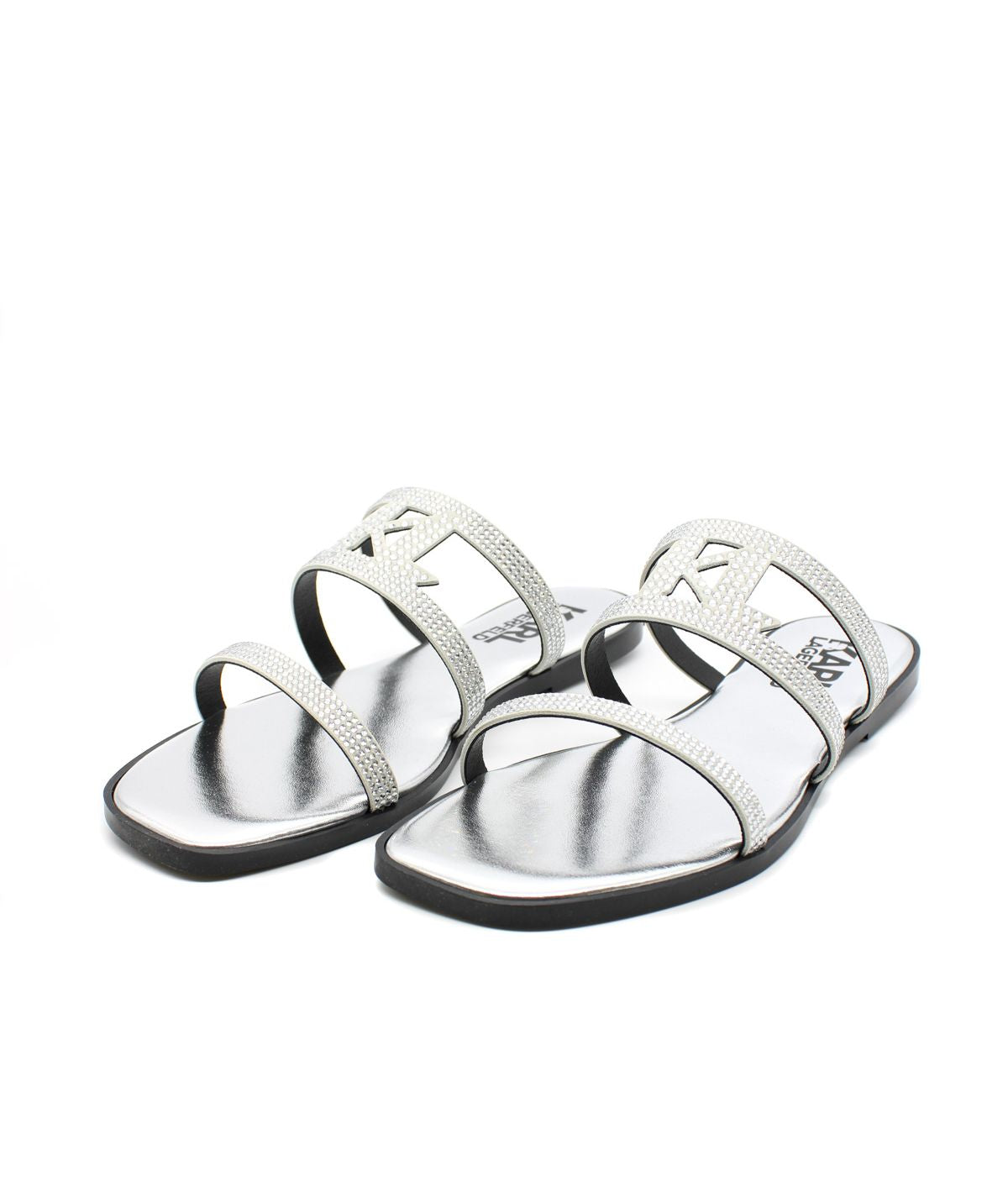 Karl Lagerfeld Γυναικεία Παπούτσια KL Rhinestone Slide KL87405
