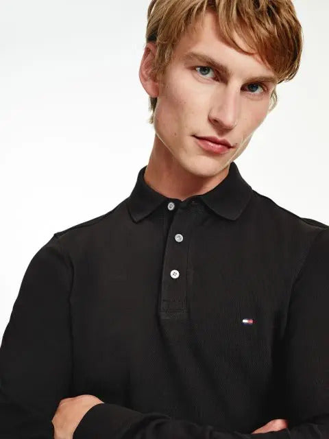 Tommy Hilfiger Μακρυμάνικο Polo MW0MW20182