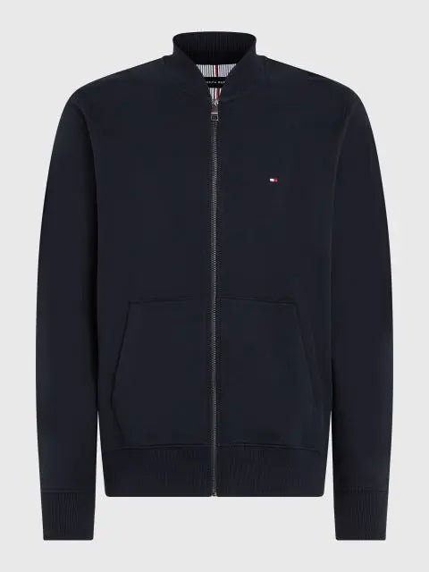 Tommy Hilfiger Baseball Collar Zip Φούτερ - MW0MW32356
