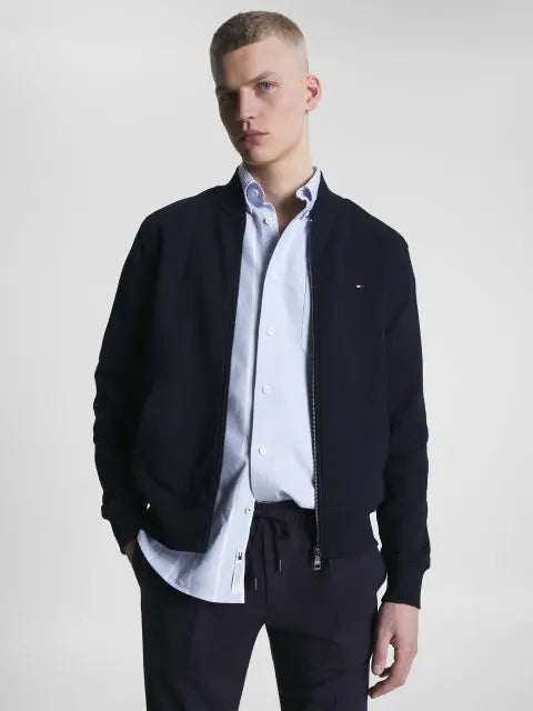 Tommy Hilfiger Baseball Collar Zip Φούτερ MW0MW32356