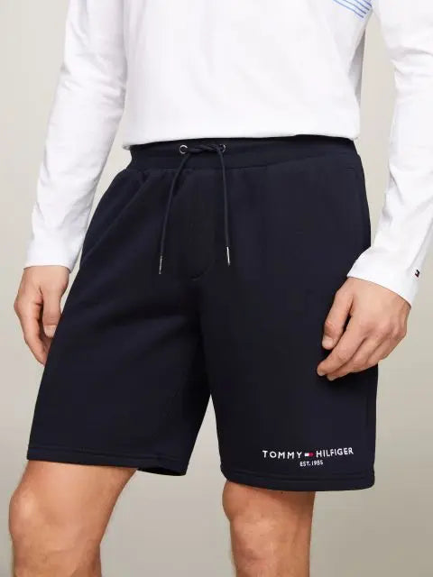 Tommy Hilfiger Βαμβακερό Σορτς Με Λάστιχο MW0MW34201