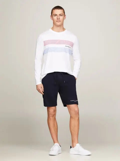 Tommy Hilfiger Βαμβακερό Σορτς Με Λάστιχο MW0MW34201