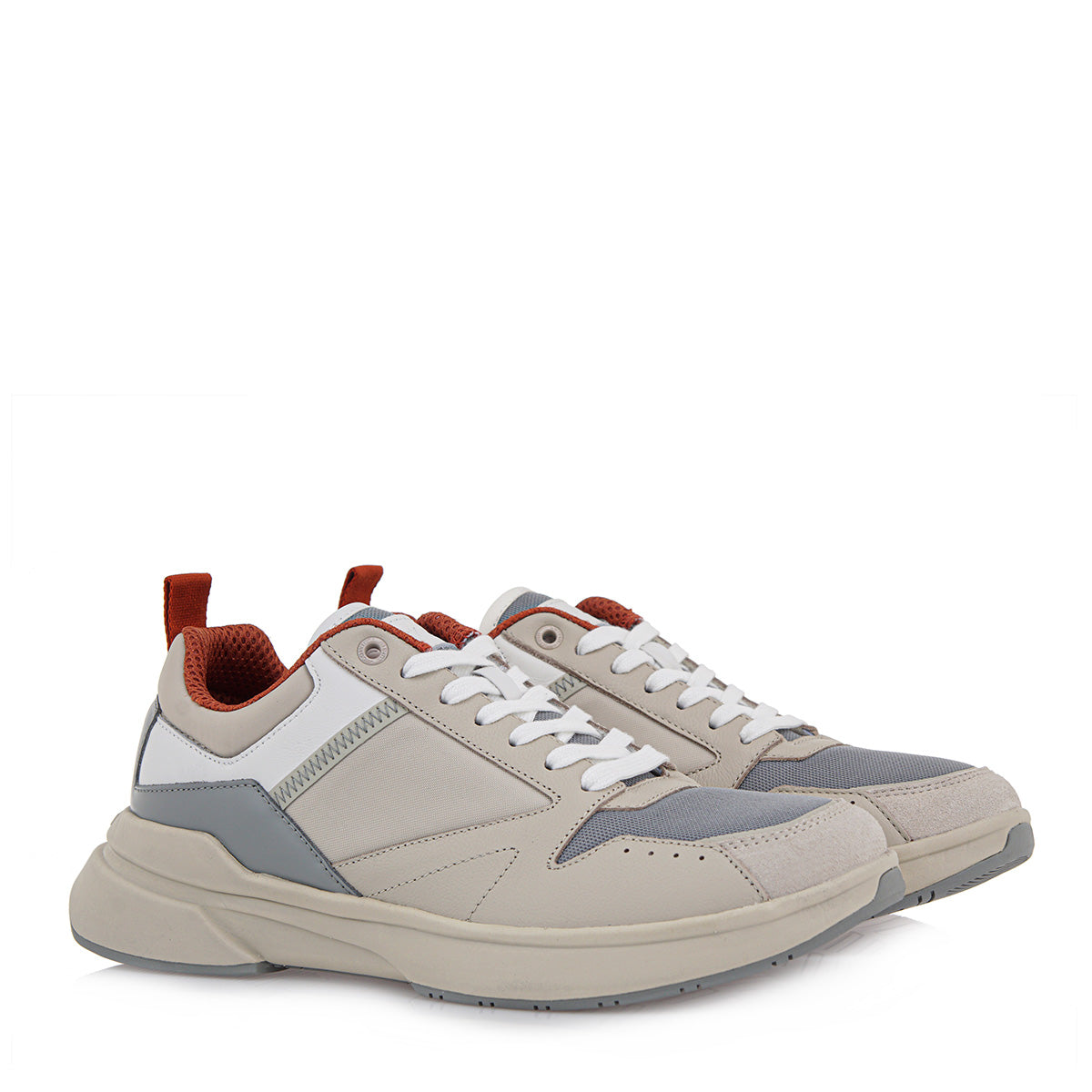 Calvin Klein Low Top Lace Up Mix Παπούτσια HM0HM01044-0F4