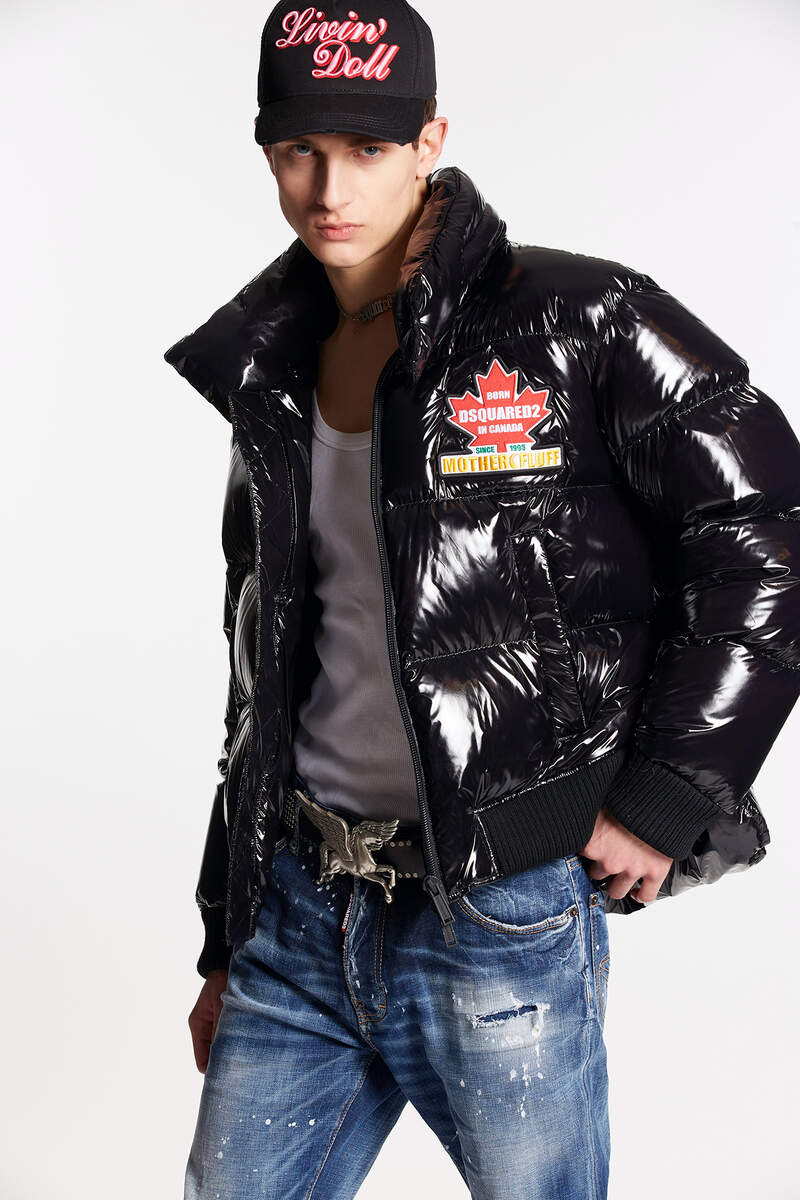 Dsquared2 Glossy Puff Kaban Μπουφάν S71AN0491-S78451-900