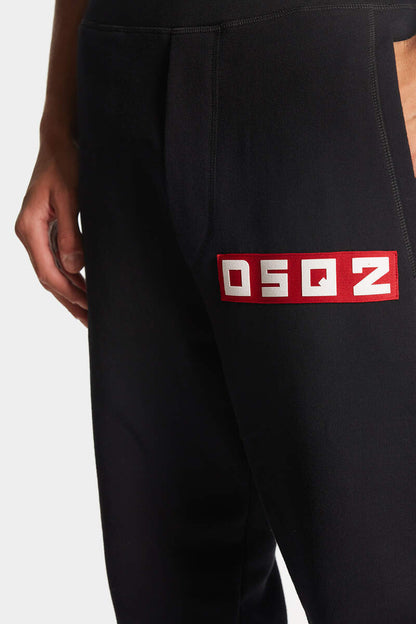 Dsquared2 logo-print pants  S74KB0898-S25551