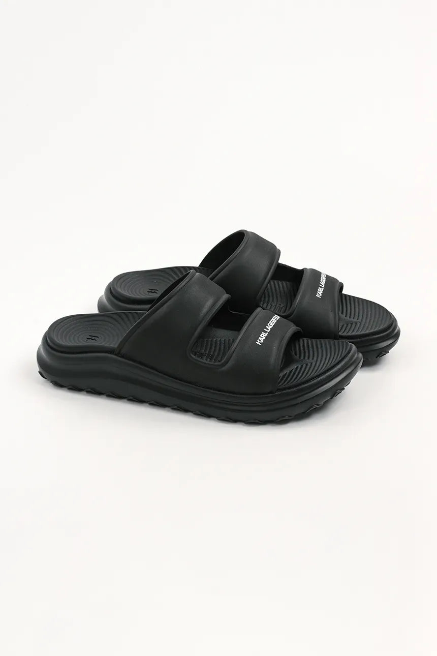 Karl Lagerfeld Skuba 2 Strap Slides KL77005