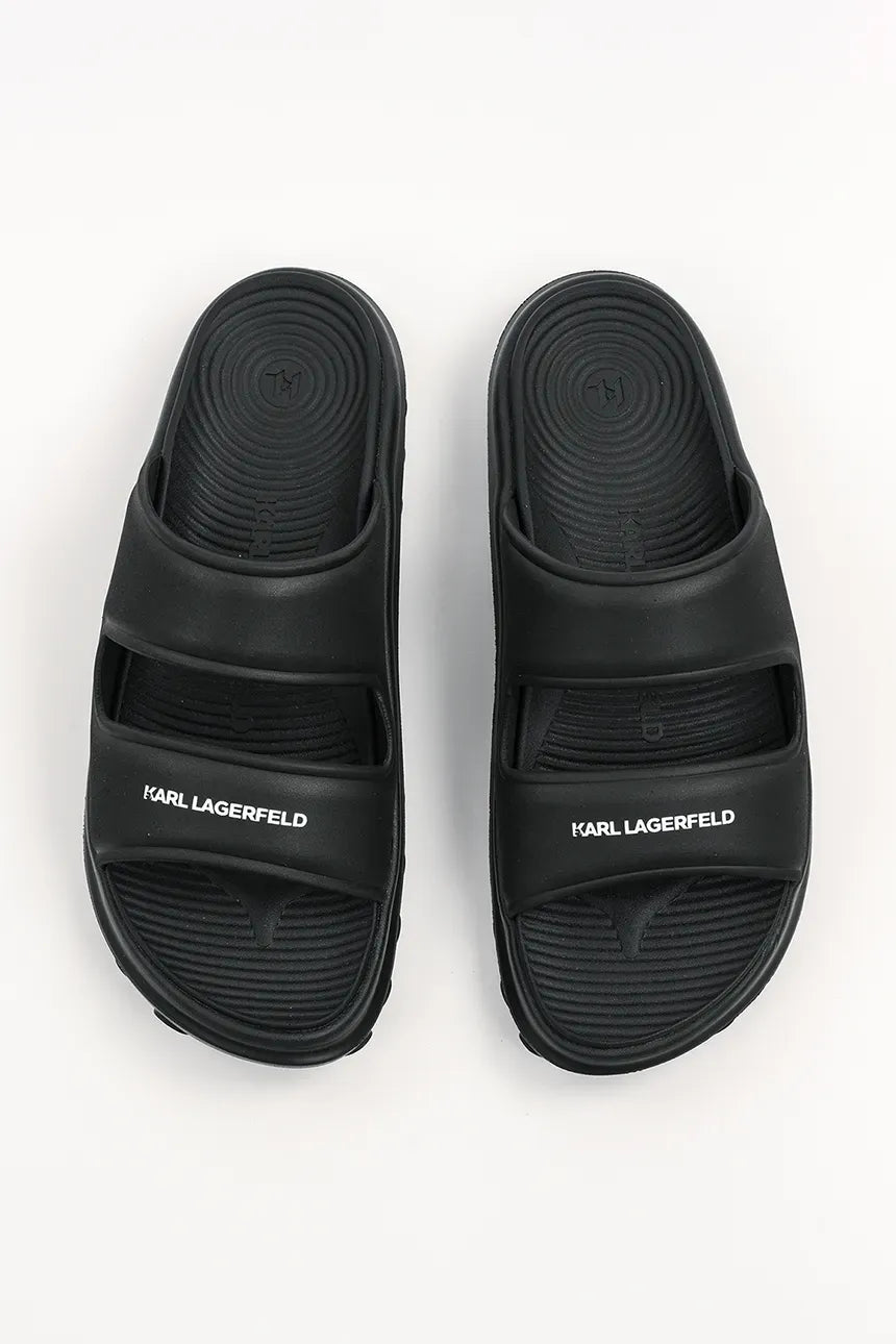 Karl Lagerfeld Skuba 2 Strap Slides KL77005