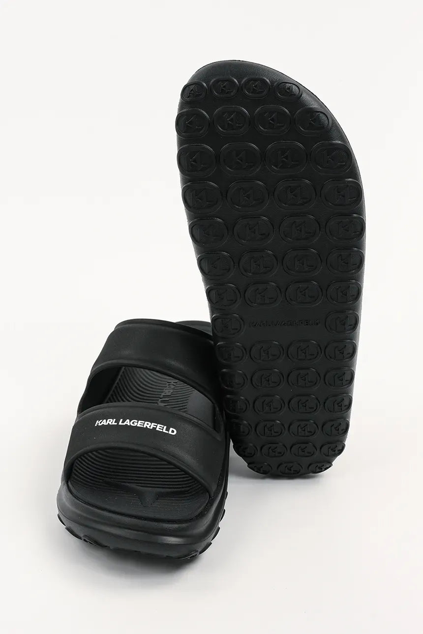 Karl Lagerfeld Skuba 2 Strap Slides KL77005