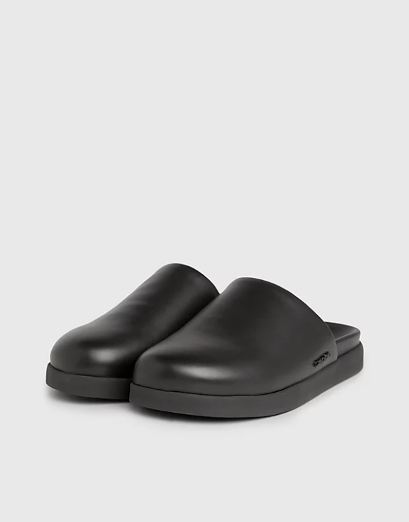Calvin Klein Leather Mules HM0HM01407BEH