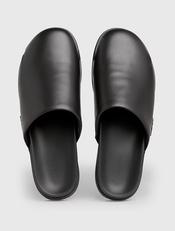 Calvin Klein Leather Mules HM0HM01407BEH