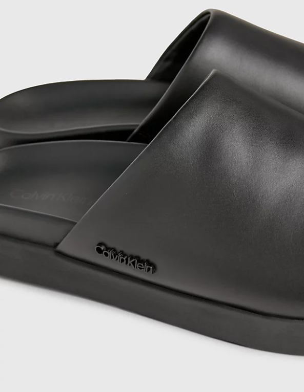 Calvin Klein Leather Mules HM0HM01407BEH
