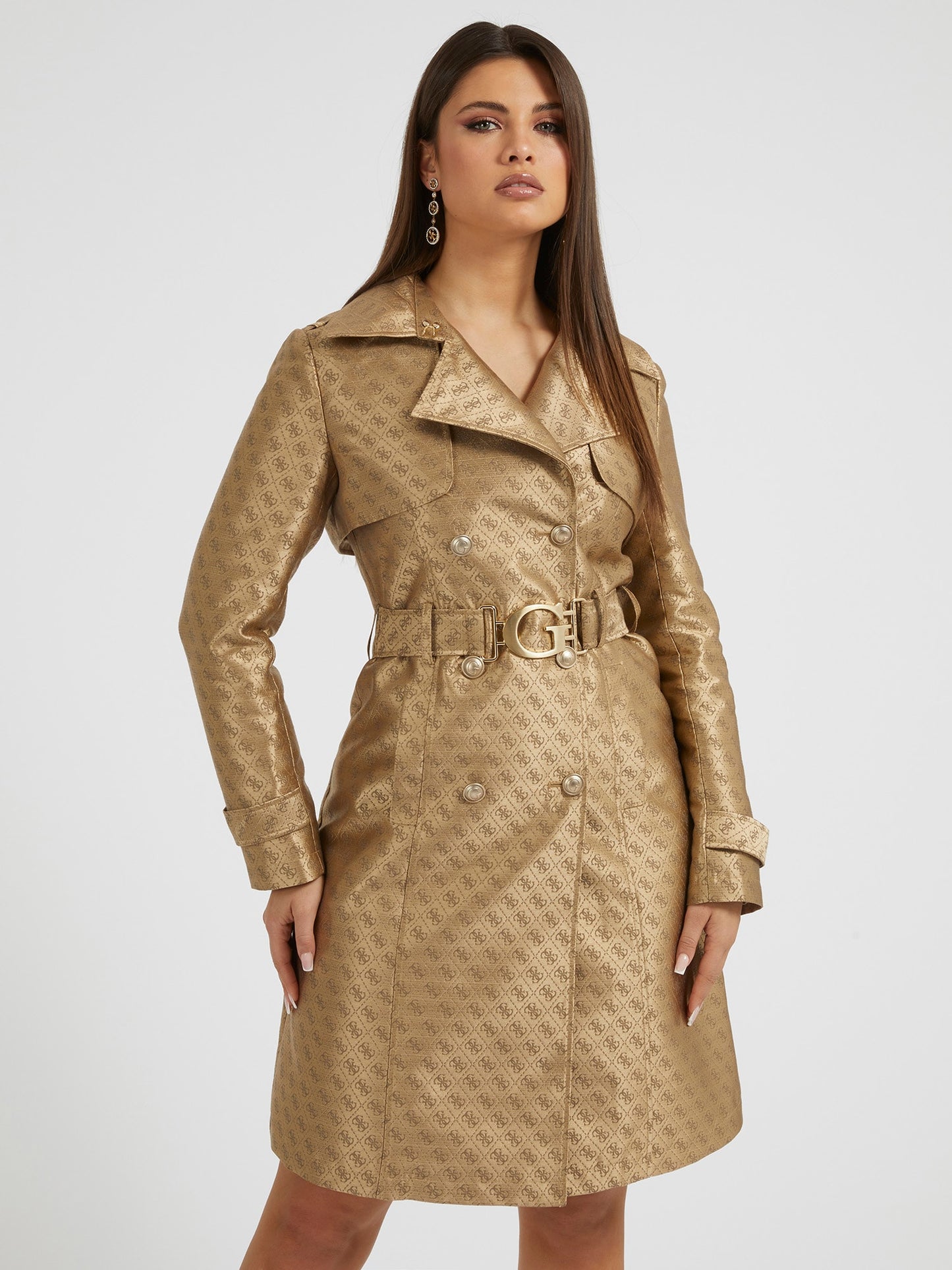 Guess Trench Coat W3YL03WFIR2