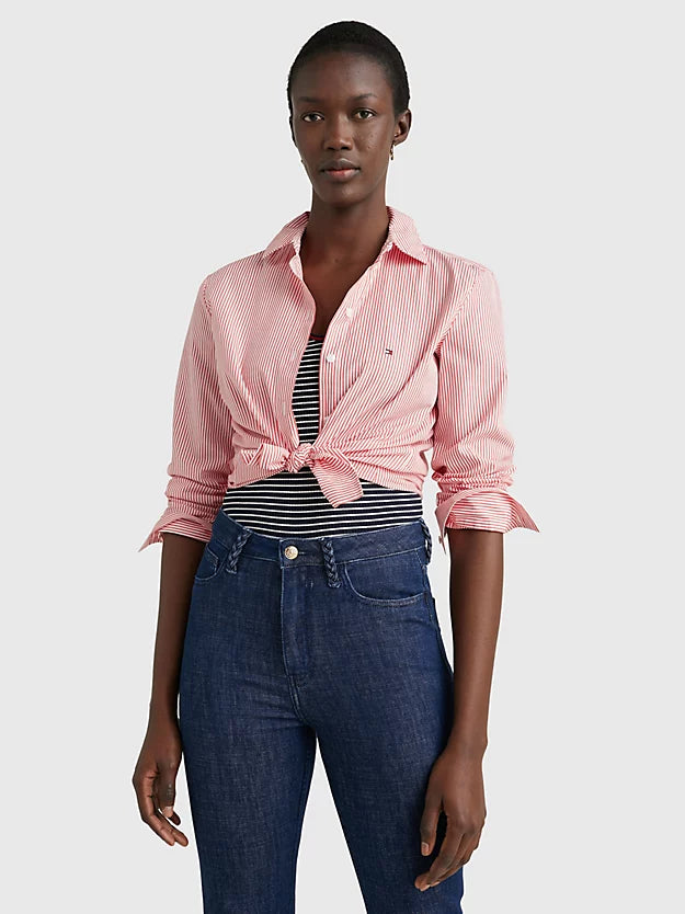 Tommy Hilfiger Ithaka Stripe Regular Fit Πουκάμισο WW0WW37992