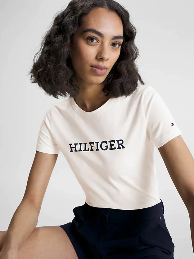 Tommy Hilfiger Slim Monotype Print T-Shirt WW0WW38872
