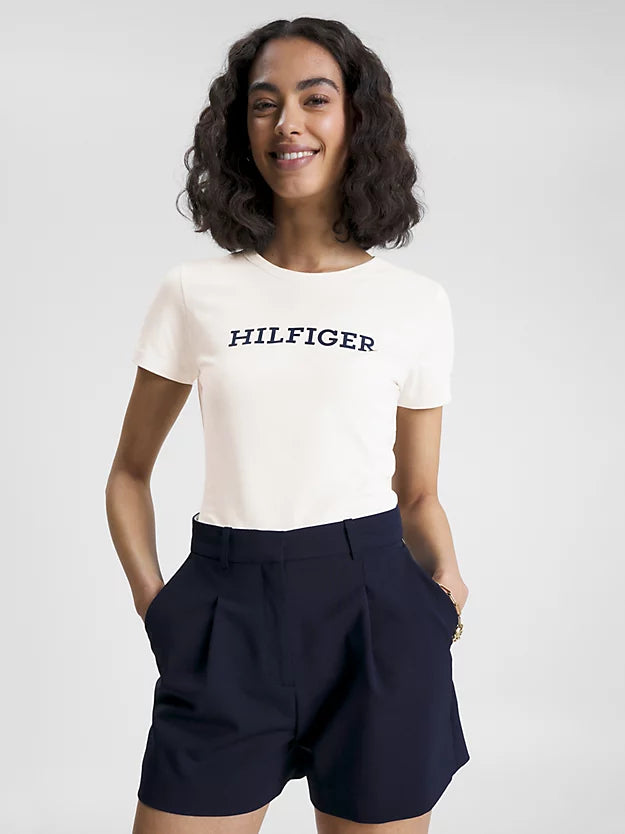 Tommy Hilfiger Slim Monotype Print T-Shirt WW0WW38872