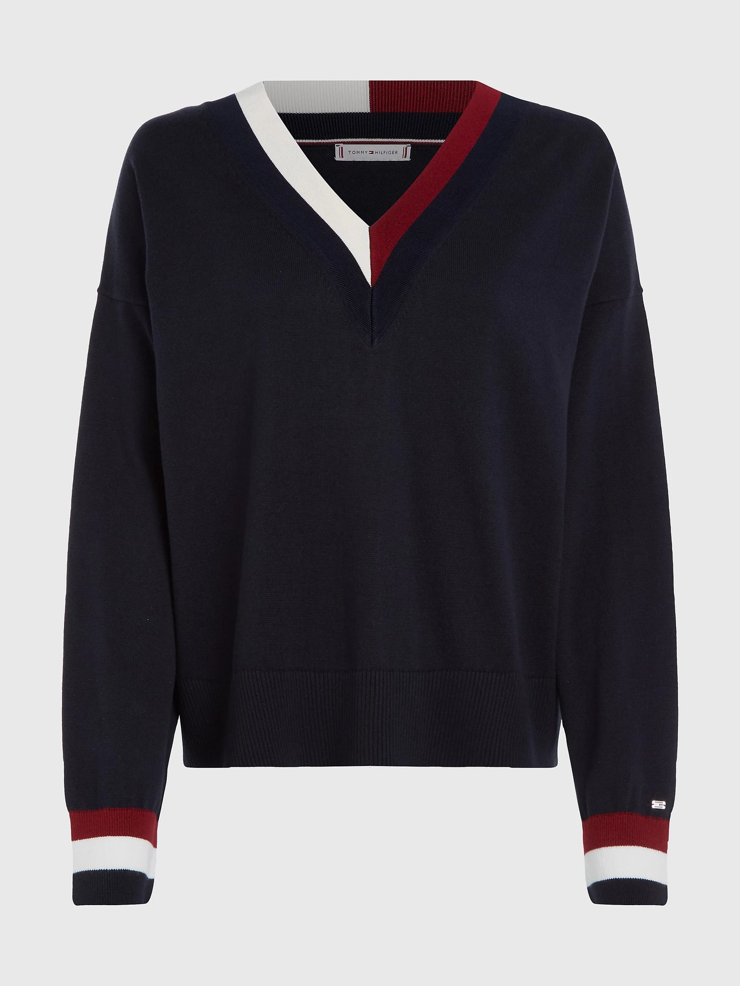 Tommy Hilfiger Global Stripe Πουλόβερ WW0WW39006