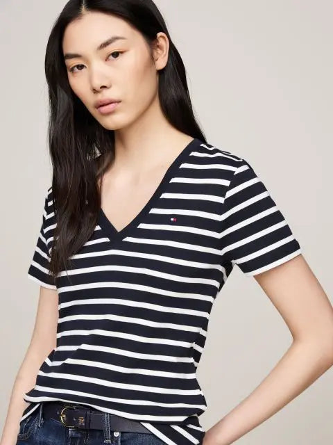 Tommy Hilfiger V-Neck T-shirt WW0WW40584