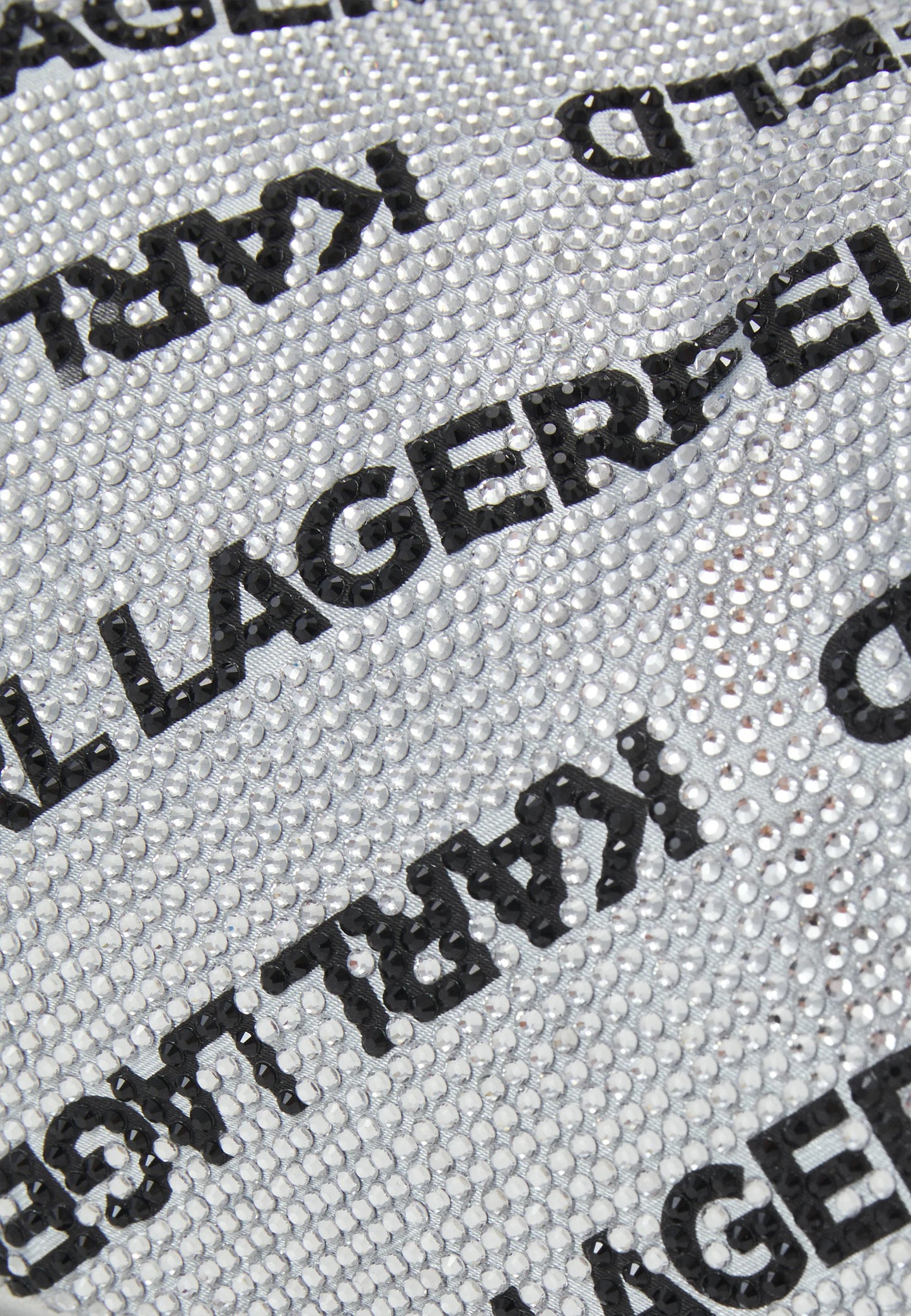Karl Lagerfeld Rhinestone Hobo Bag 240W3026