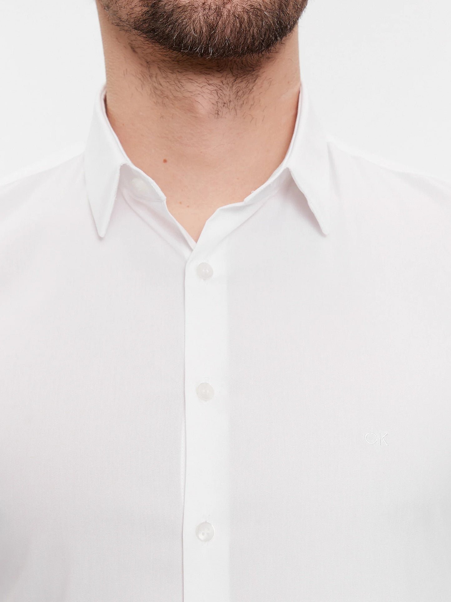 Calvin Klein Poplin Extra Slim Fit Πουκάμισο K10K112743
