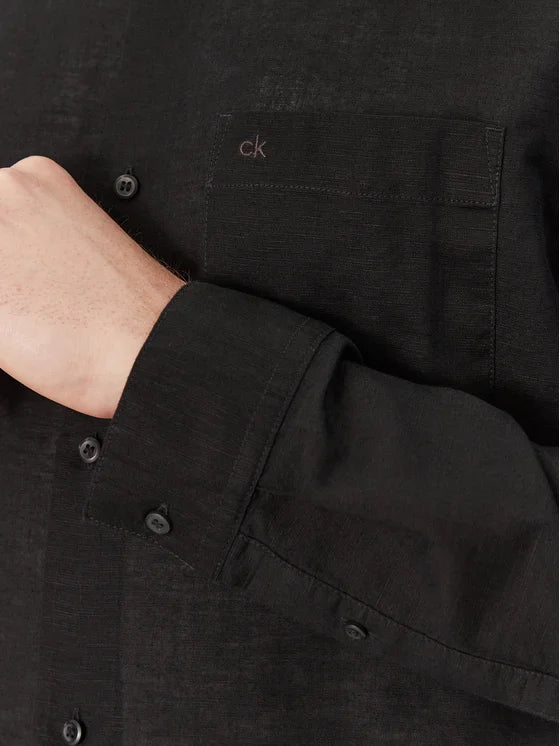 Calvin Klein Λινό Πουκάμισο K10K114488