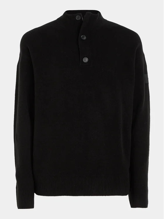 Calvin Klein Button Neck Πουλόβερ K10K111960