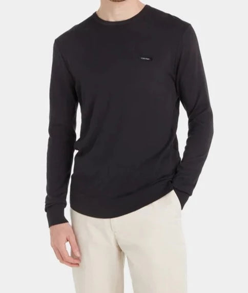 Calvin Klein Cotton Silk Blend Μακρυμάνικο K10K112534-BEH